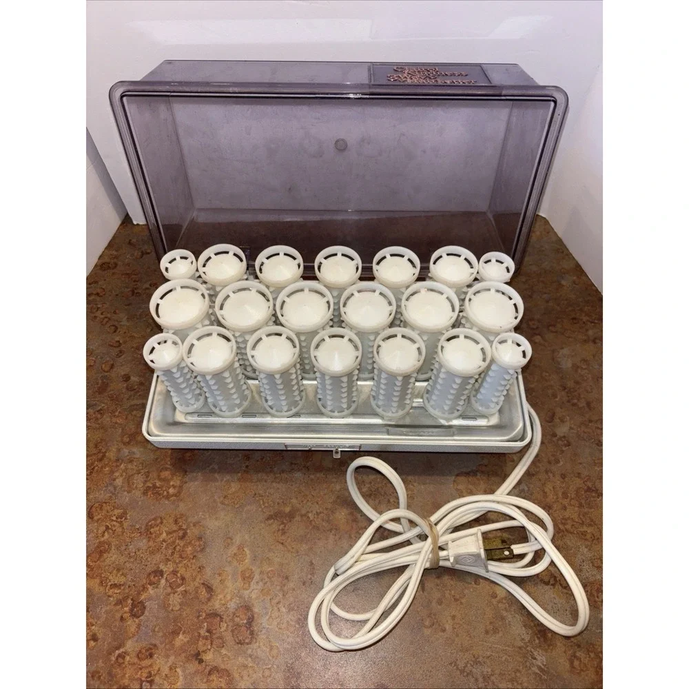 Clairol Kindness 3 Way Hairsetter Hot Rollers Model K-420 SZ Tested